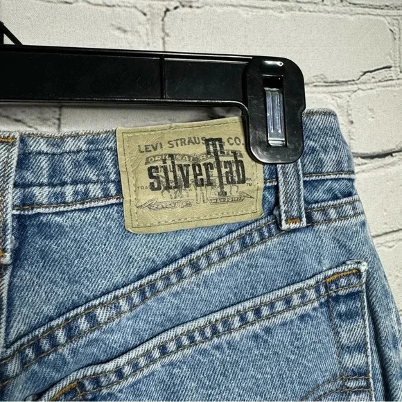Levi’s Silvertab Vintage 90s Baggy College Jeans Women’s size 27 - Picture 7 of 11